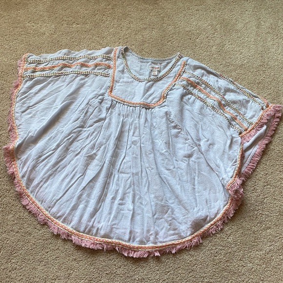 Cat & Jack Bohemian Style Poncho - Picture 7 of 9